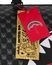 Load image into Gallery viewer, SPRAYGROUND SHINOBI SHARKS IN PARIS WTF BUBBLY CHECK DUFFLE