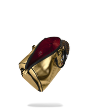 Load image into Gallery viewer, SPRAYGROUND SHARKS IN PARIS GOLDEN DYNASTY GOLD DRIP DUFFLE