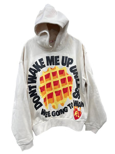 RED LETTERS DONT WAKE ME PULL OVER HOODIE