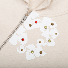 Load image into Gallery viewer, DENIM TEARS RHINESTONE WRATH ZIP HOODIE