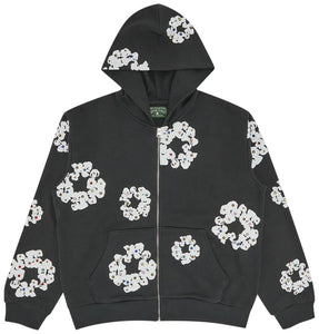 DENIM TEARS RHINESTONE ZIP HOODIE – BLUE CITY NYC