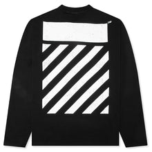 Load image into Gallery viewer, L/AB OFF-WHITE DIAG LONG SLEEVE T-SHIRT