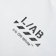 Load image into Gallery viewer, L/AB OFF-WHITE DIAG LONG SLEEVE T-SHIRT