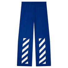 Load image into Gallery viewer, L/AB OFF WHITE DIAG OPEN HEM JOGGER PANTS
