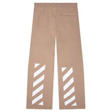 Load image into Gallery viewer, L/AB OFF-WHITE DIAG OPEN HEM JOGGER PANTS