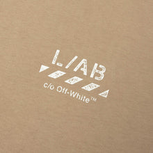 Load image into Gallery viewer, L/AB OFF-WHITE DIAG T-SHIRT