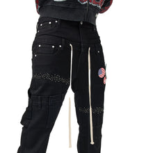 Load image into Gallery viewer, DUAA MEMORY BLACK DENIM