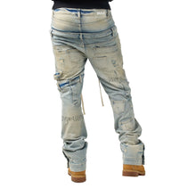 Load image into Gallery viewer, DUAA WORLD PEACE PINS DENIM