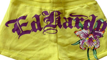 Load image into Gallery viewer, ED HARDY WOMEN ORCHIDS  FLEECE SHORT