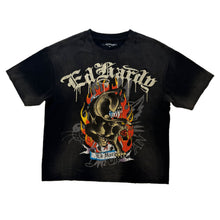Load image into Gallery viewer, ED HARDY PANTHER CROPPED MENS BOXY T.SHIRT
