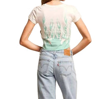 Load image into Gallery viewer, ED HARDY WOMEN DEVILED DICE BABY TEE