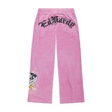 Load image into Gallery viewer, ED HARDY WMN PHANTER CROWN VELOUR PANTS