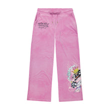 Load image into Gallery viewer, ED HARDY WMN PHANTER CROWN VELOUR PANTS