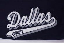 Load image into Gallery viewer, PRO STANDARD NFL DALLAS COWBOYS SCRIPT TAIL SWEATPANTS