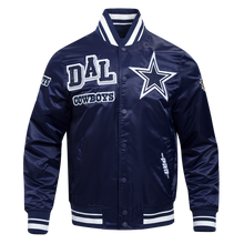 Load image into Gallery viewer, PRO STANDARD NFL DALLAS COWBOYS MASHUP RIB SATIN JACKET