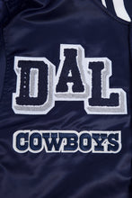 Load image into Gallery viewer, PRO STANDARD NFL DALLAS COWBOYS MASHUP RIB SATIN JACKET