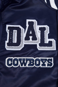 PRO STANDARD NFL DALLAS COWBOYS MASHUP RIB SATIN JACKET