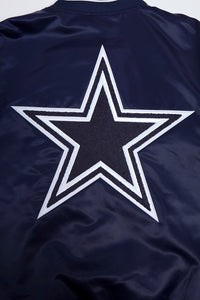 PRO STANDARD NFL DALLAS COWBOYS MASHUP RIB SATIN JACKET