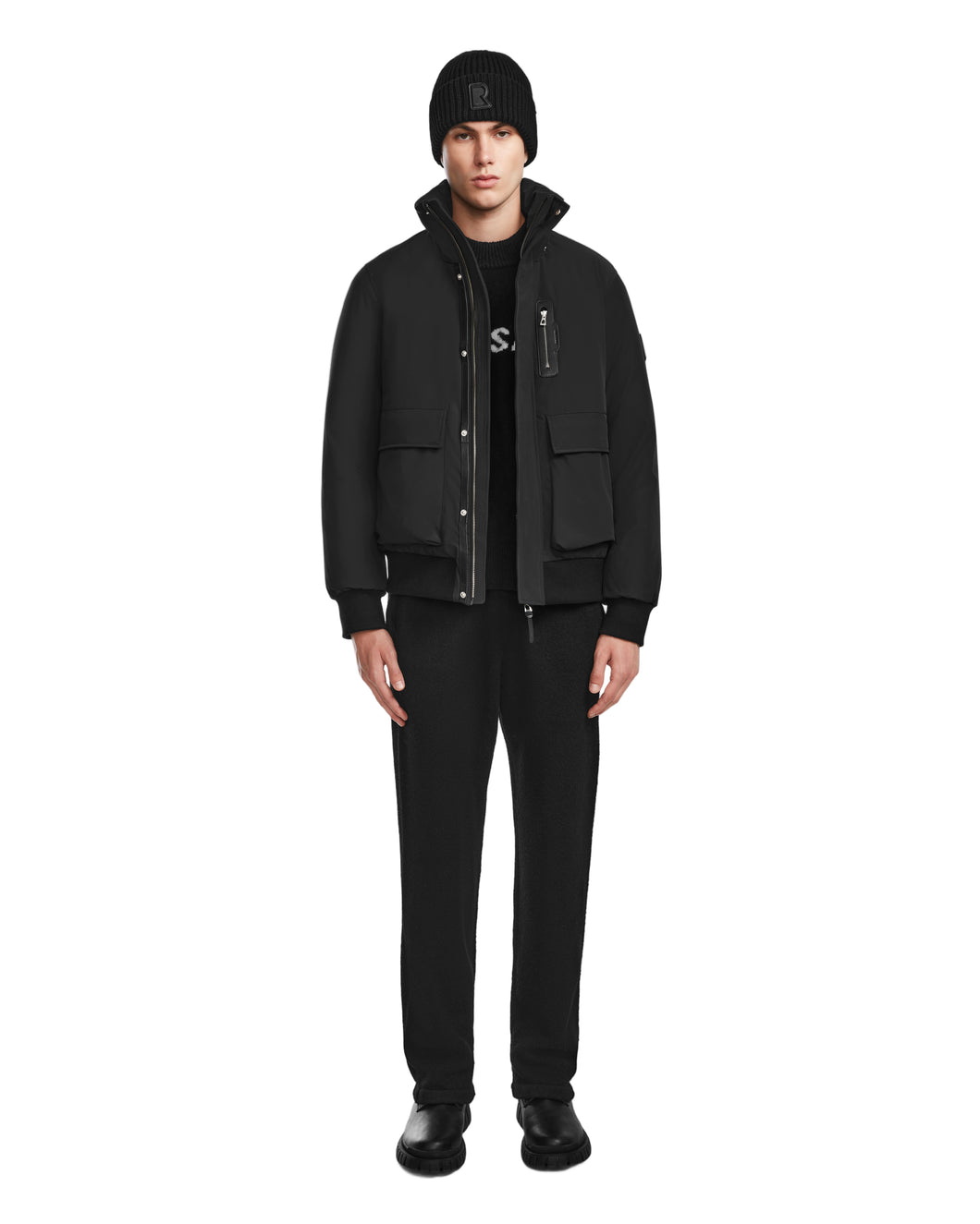 RUDSAK ASH MEN'S DOWN BOMBER JACKET