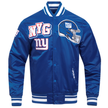 Load image into Gallery viewer, PRO STANDARD NFL NEW YORK GIANTS MASHUP SATIN JACKET