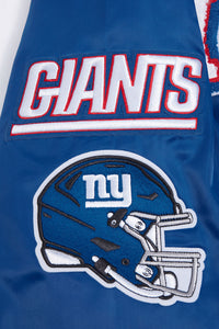 PRO STANDARD NFL NEW YORK GIANTS MASHUP SATIN JACKET