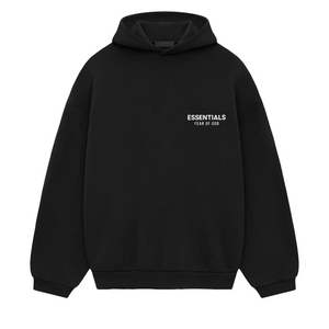 ESSENTIALS FEAR OF GOD パーカー ブラック FEAR OF GOD ESSENTIALS HOODIE – BLUE CITY NYC
