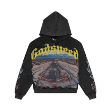 Load image into Gallery viewer, GODSPEED LONG LONELY ROAD PULLOVER HOODIE