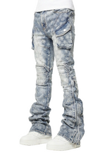 Load image into Gallery viewer, GUAPI COFFIN ARC EMBELISHED DENIM