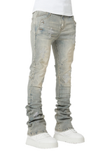 Load image into Gallery viewer, GUAPI FADED CROSS DENIM