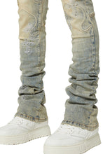 Load image into Gallery viewer, GUAPI FADED CROSS DENIM