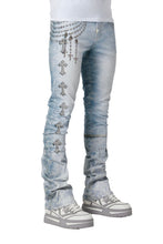 Load image into Gallery viewer, GUAPI OBSIDIAN HEAVENS VAULT DENIM