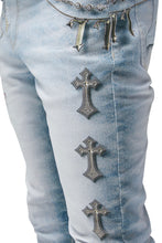 Load image into Gallery viewer, GUAPI OBSIDIAN HEAVENS VAULT DENIM