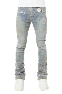 GUAPI DISTRESSE CROSS DENIM – BLUE CITY NYC