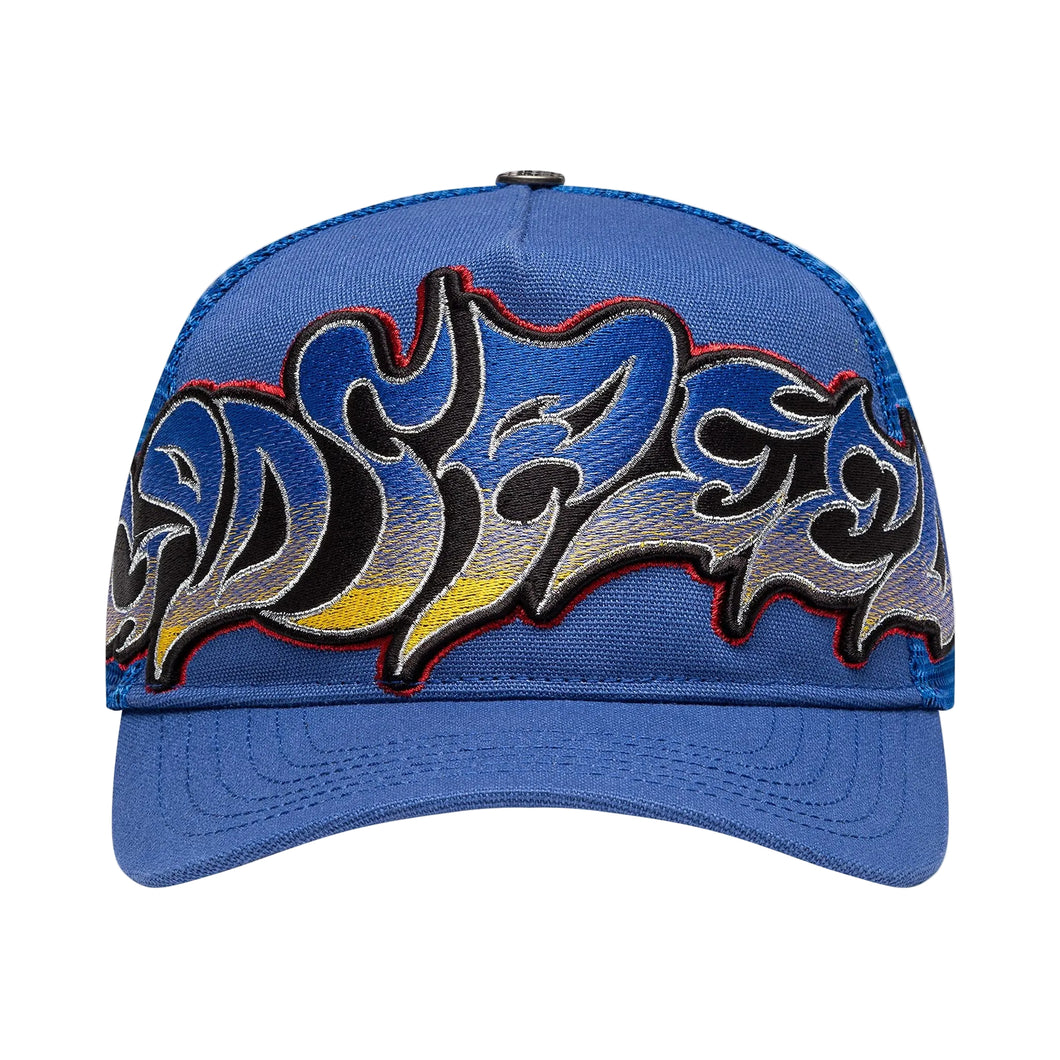 Godspeed 刺繍ロゴ メッシュキャップ GODSPEED NEO TRUCKER HAT – BLUE CITY NYC