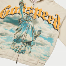 Load image into Gallery viewer, GODSPEED CHROME LIBERTY V2 ZIP HOODIE