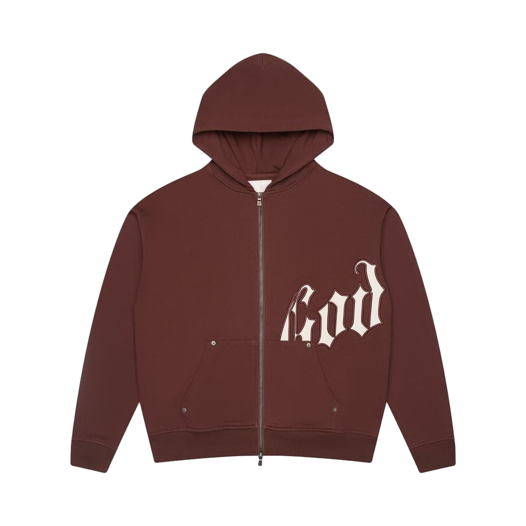 GODSPEED OG LOGO ZIP HOODIE – BLUE CITY NYC