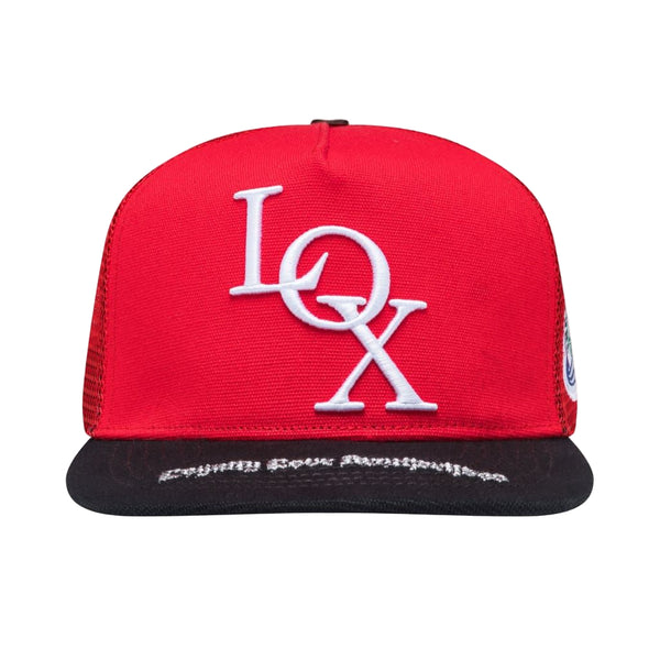 GODSPEED X THE LEGACY TRUCKER HAT – BLUE CITY NYC