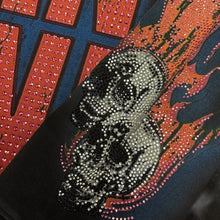 Load image into Gallery viewer, GODSPEED VISION FLOWERS RHINESTONE VVS LS T.SHIRT