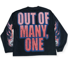 Load image into Gallery viewer, GODSPEED VISION FLOWERS RHINESTONE VVS LS T.SHIRT