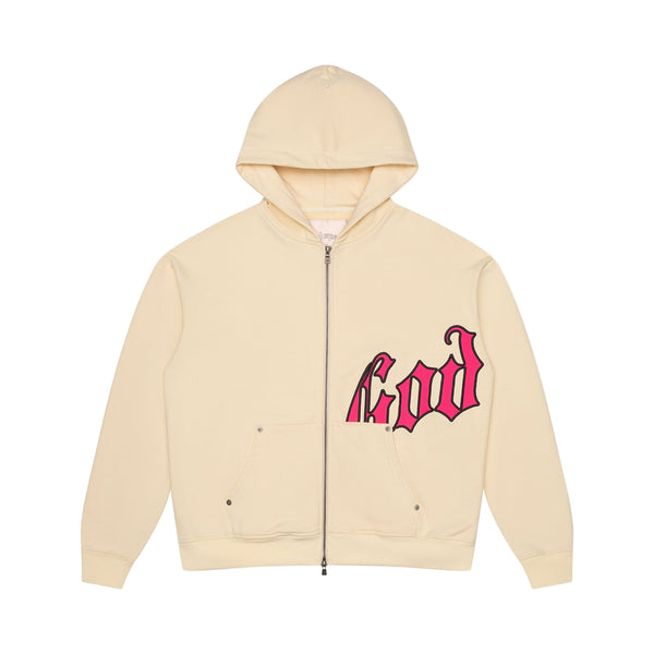 GODSPEED LOGO ZIP HOODIE – BLUE CITY NYC