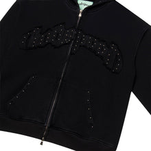 Load image into Gallery viewer, GODSPEED SYMMETRIC STUDDED ZIP HOODIE