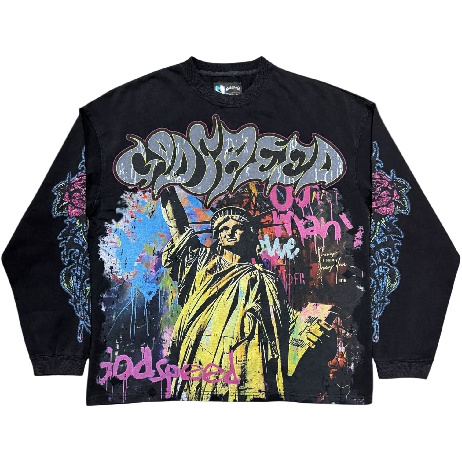 GODSPEED VANDAL LONG SLEVE T.SHIRT – BLUE CITY NYC