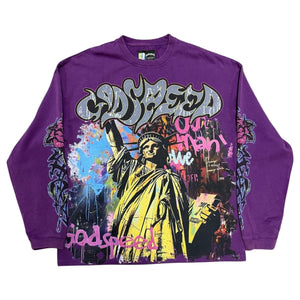 GODSPEED VANDAL LONG SLEVE T.SHIRT – BLUE CITY NYC
