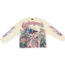 Load image into Gallery viewer, GODSPEED VISION FLOWERS RHINESTONE LS T.SHIRT