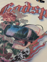 Load image into Gallery viewer, GODSPEED VISION FLOWERS RHINESTONE LS T.SHIRT