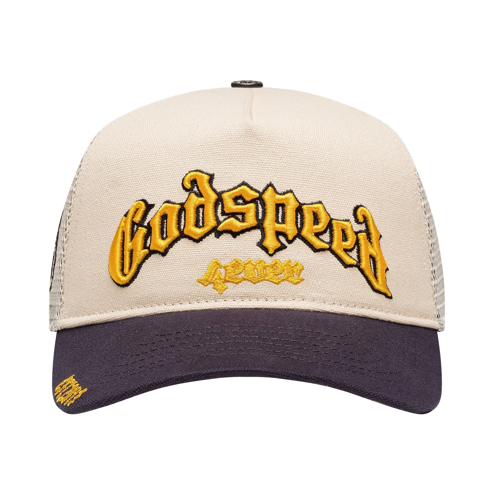GODSPEED FOREVER TRUCKER HAT – BLUE CITY NYC