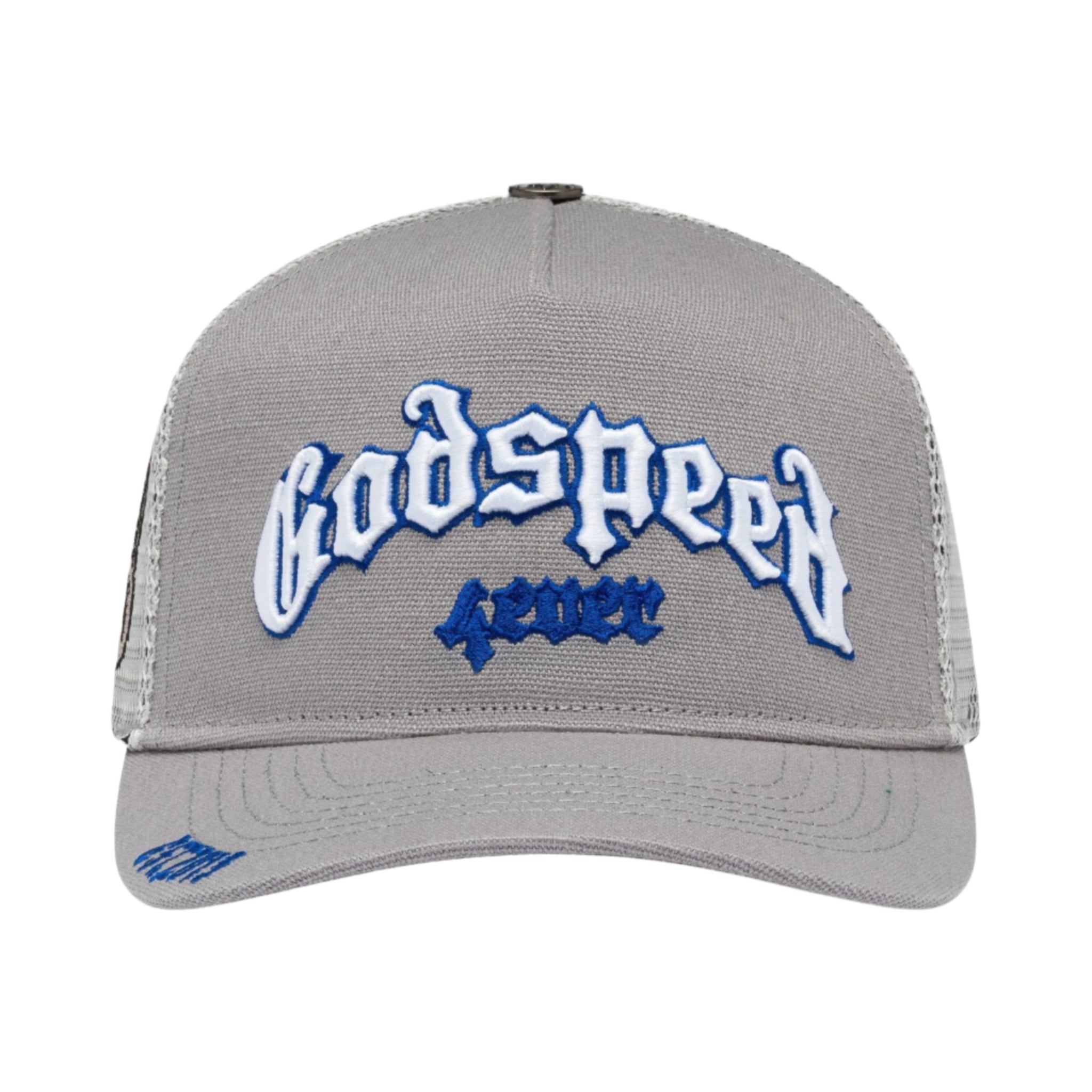 GODSPEED FOREVER TRUCKER HAT – BLUE CITY NYC