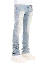 Load image into Gallery viewer, GUAPI AQUA BLUE SPIDER DENIM