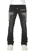 Load image into Gallery viewer, GUAPI OBSIDIAN BLACK UZI DENIM