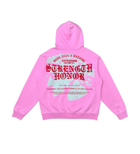 Load image into Gallery viewer, GUNZINII STRENGTH &amp; HONOR ZIP CROP HOODIE